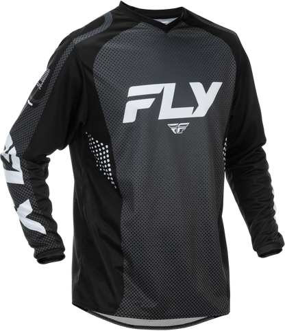 F 16 Jersey Black/White Lg