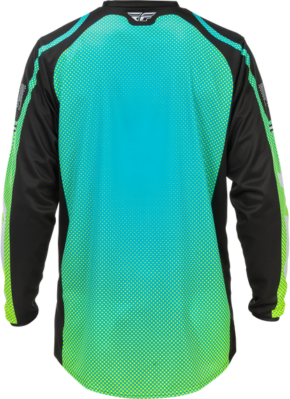 F 16 Jersey Aqua/Black/White Xl