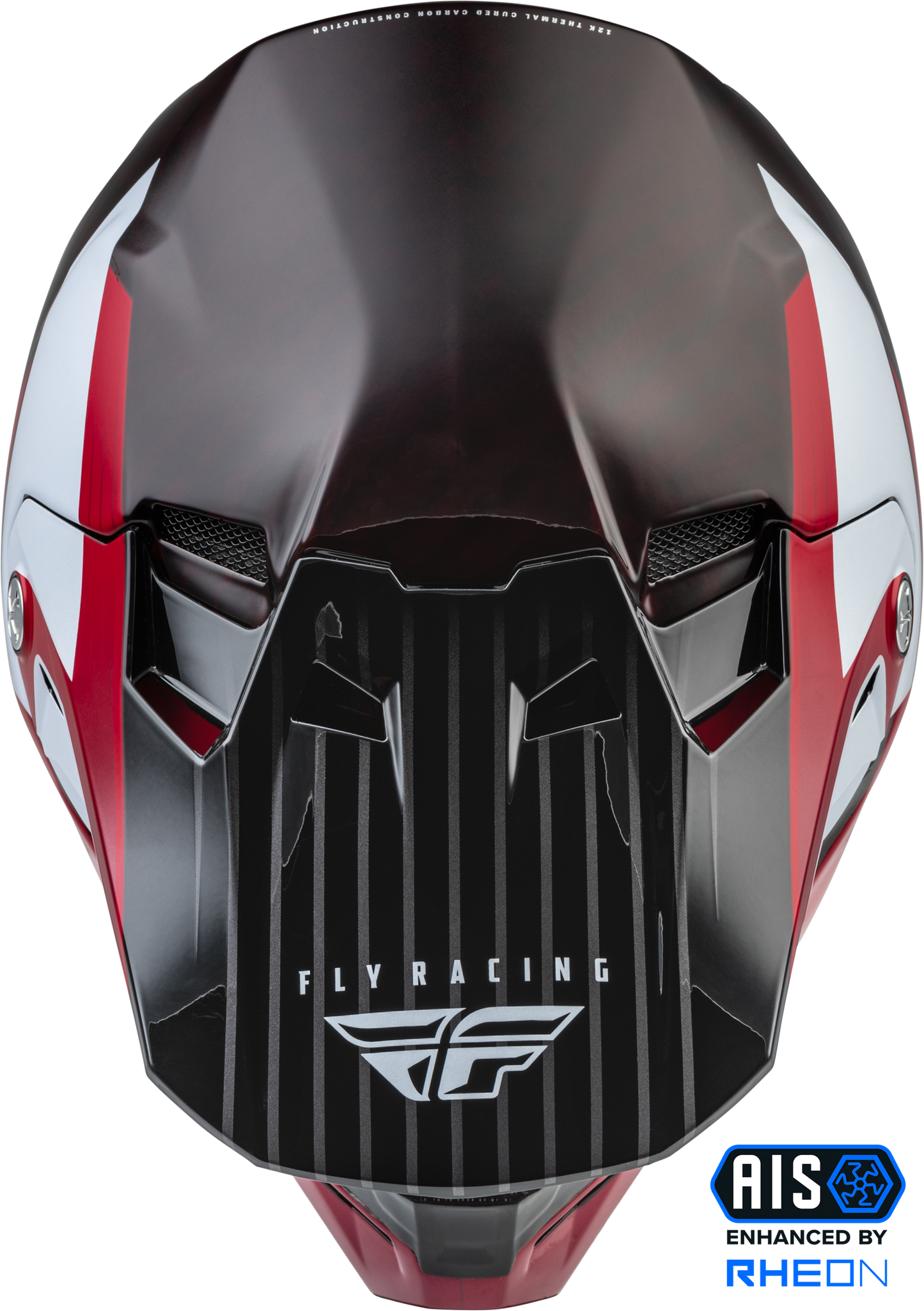 Formula Carbon Prime Helmet Red/White/Red Carbon 2x