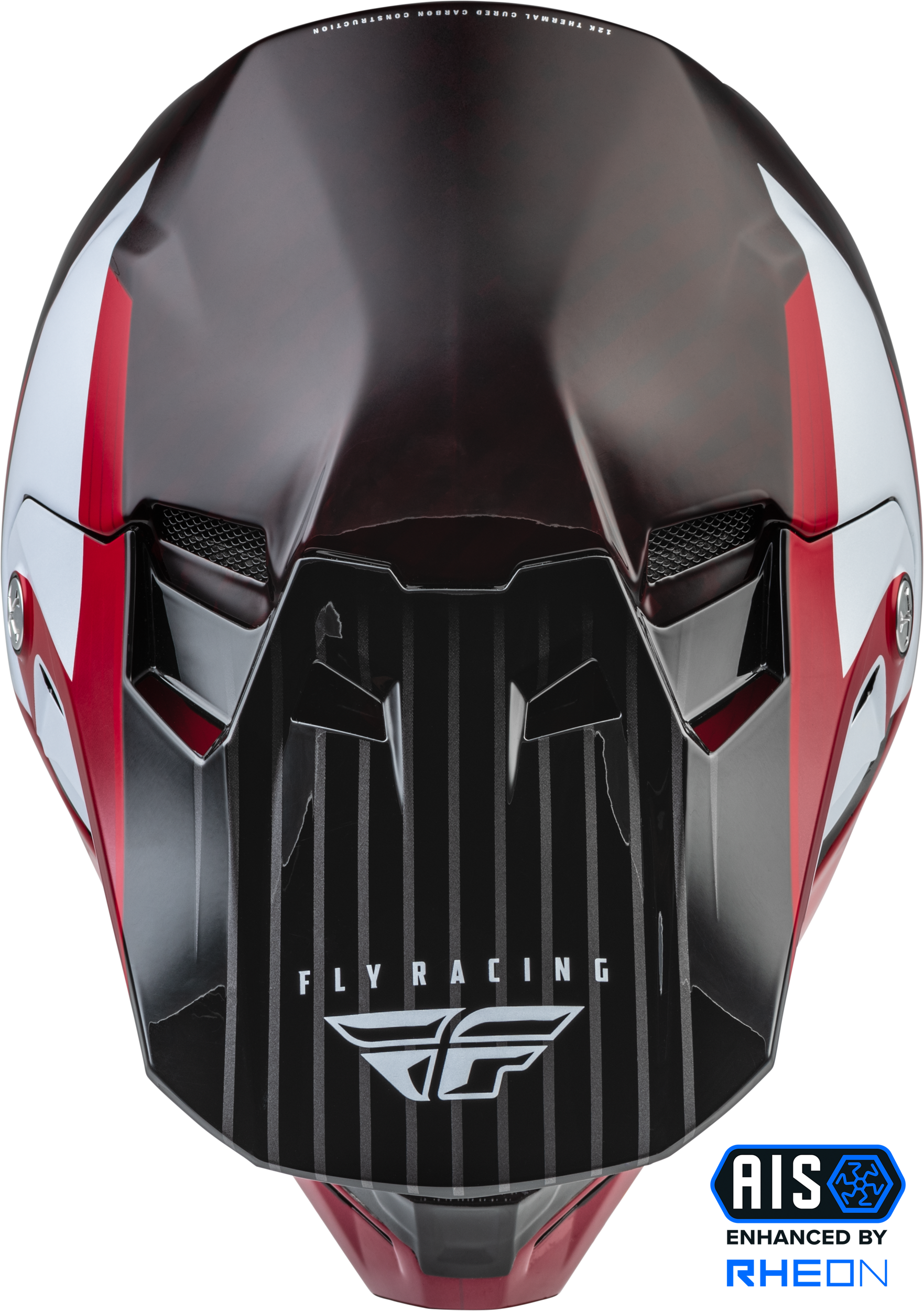 Formula Carbon Prime Helmet Red/White/Red Carbon 2x