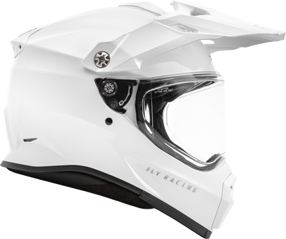 Trekker Solid Helmet White Md