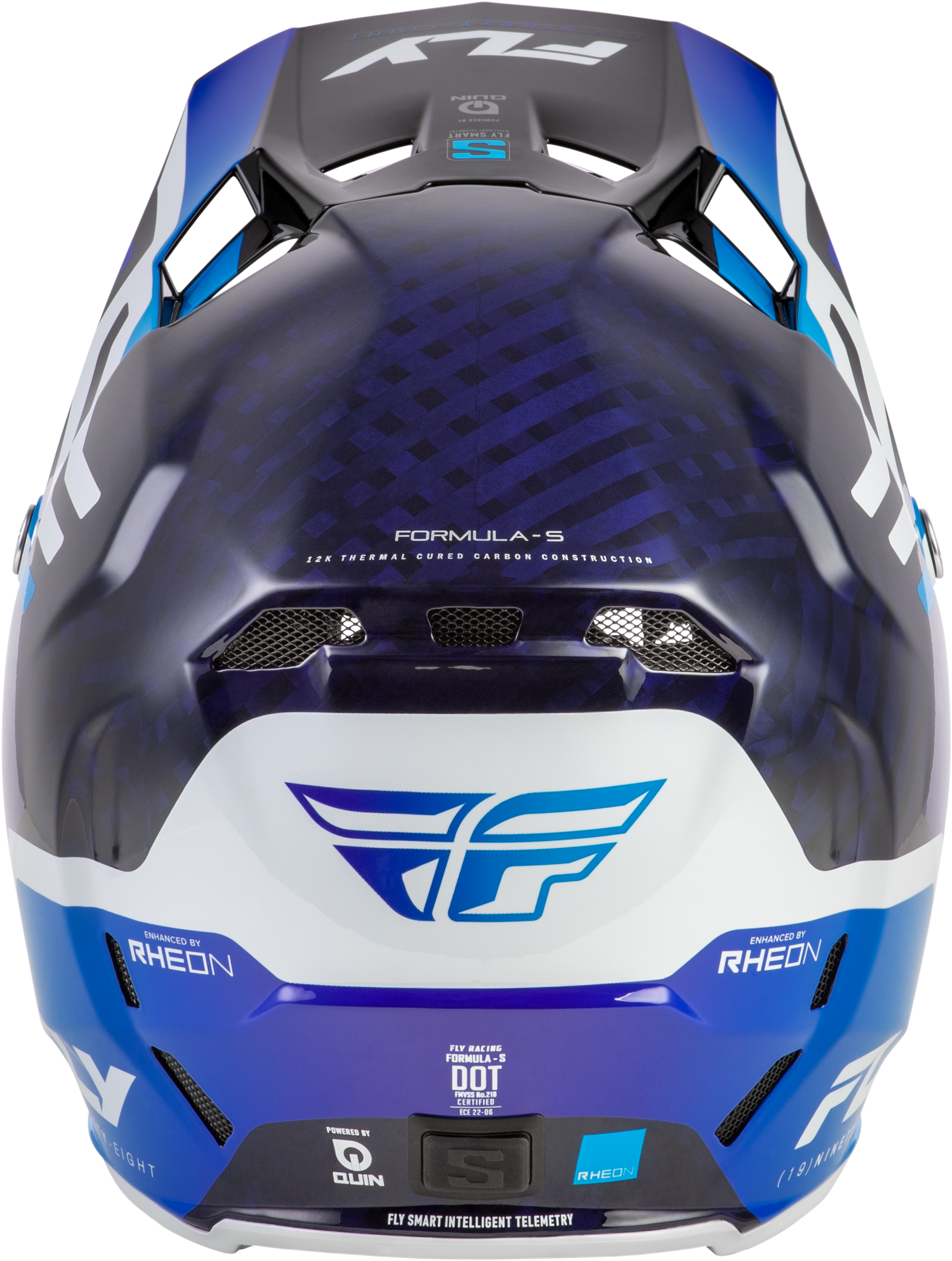 Yth Formula S Carbon Byte Hlmt Blue Carbon/Blue/White Yl