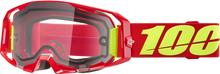 Armatic  Enduro Moto Goggle Red Clear Lens