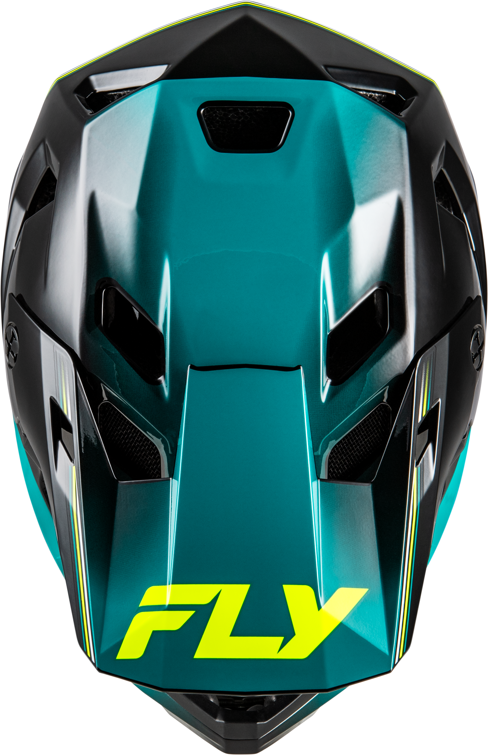 Yth Rayce Repeat Bicycle Hlmt Black/Teal/Hi Vis Ys