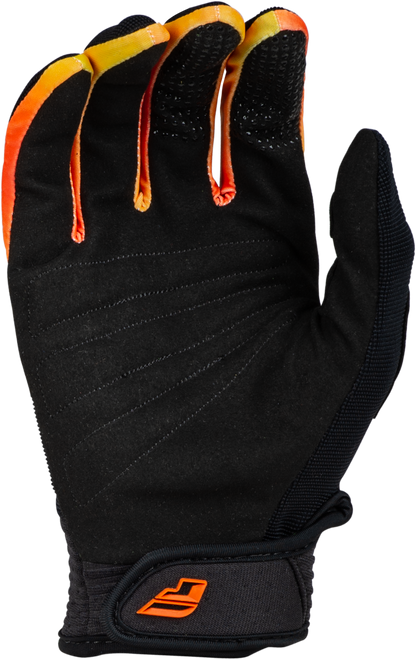 Youth F 16 Gloves Black/Yellow/Orange Y3xs