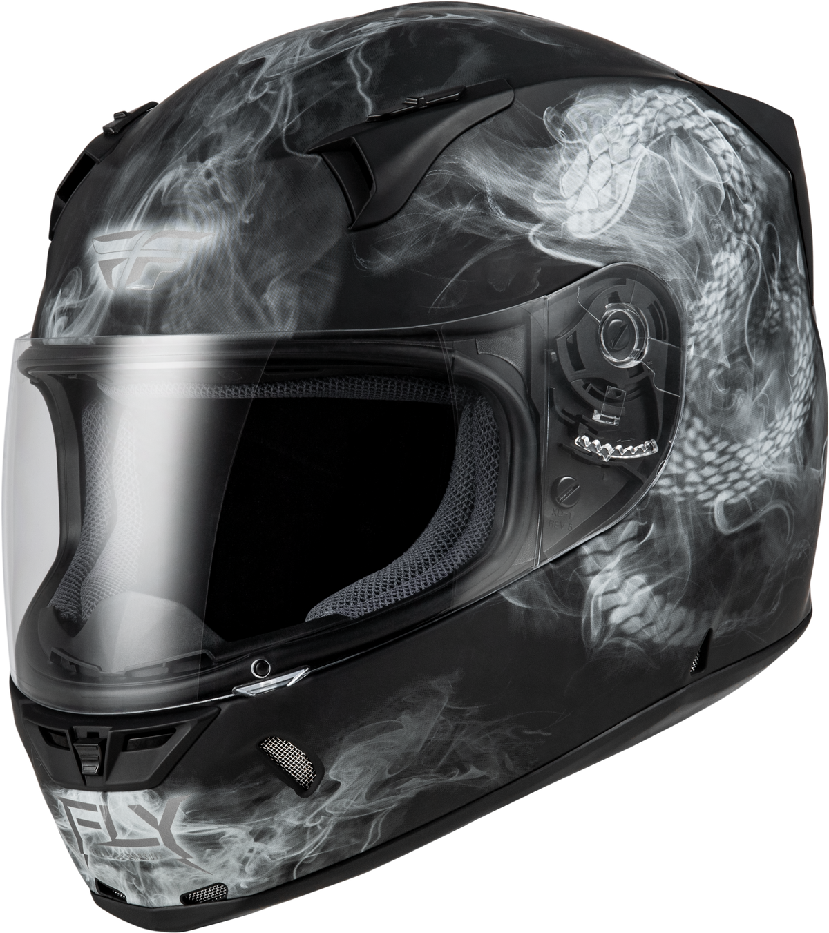 Revolt Coil Helmet Matte Black/White Xs