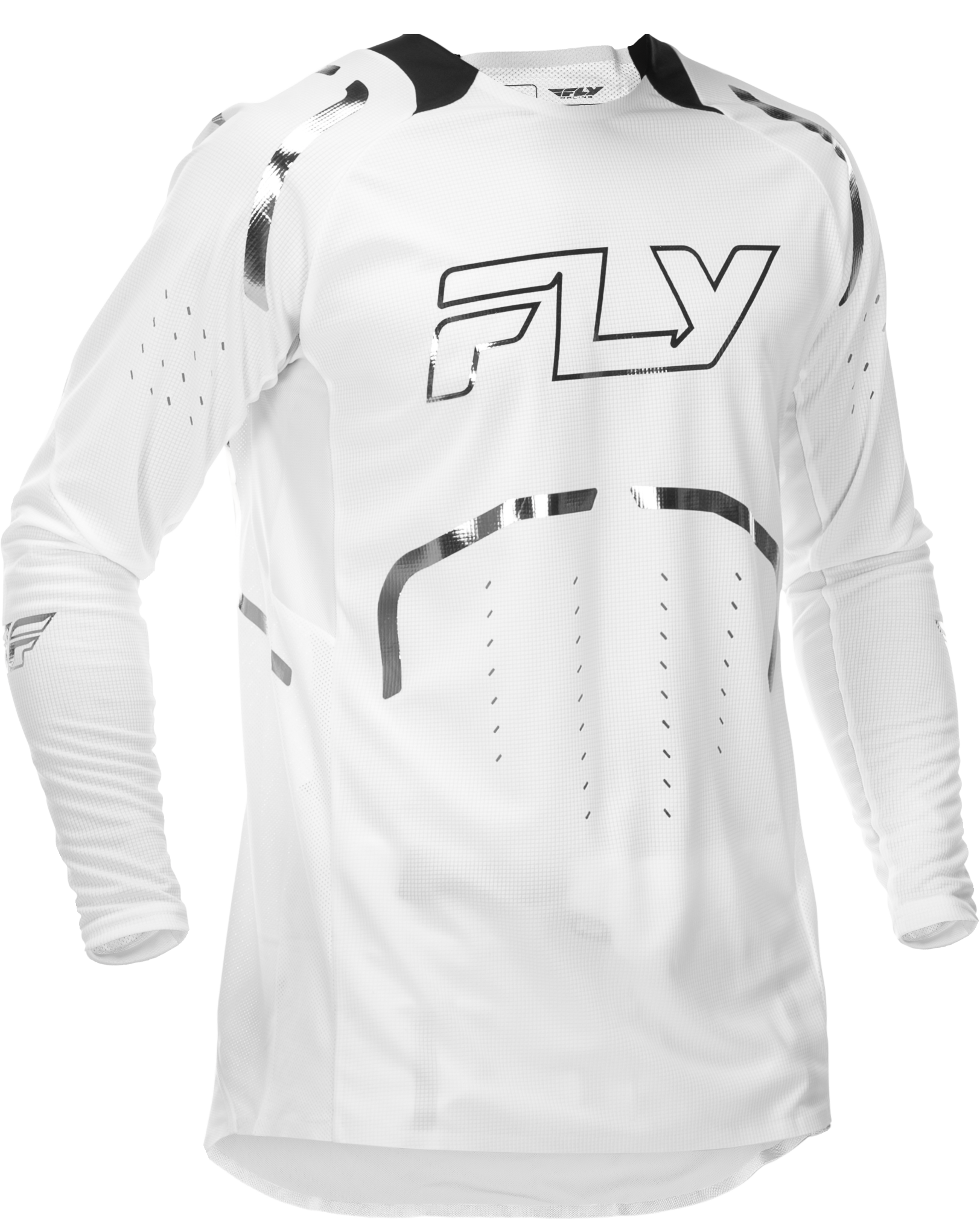 Evolution  Dst Le Flash Jersey White/Silver Xl