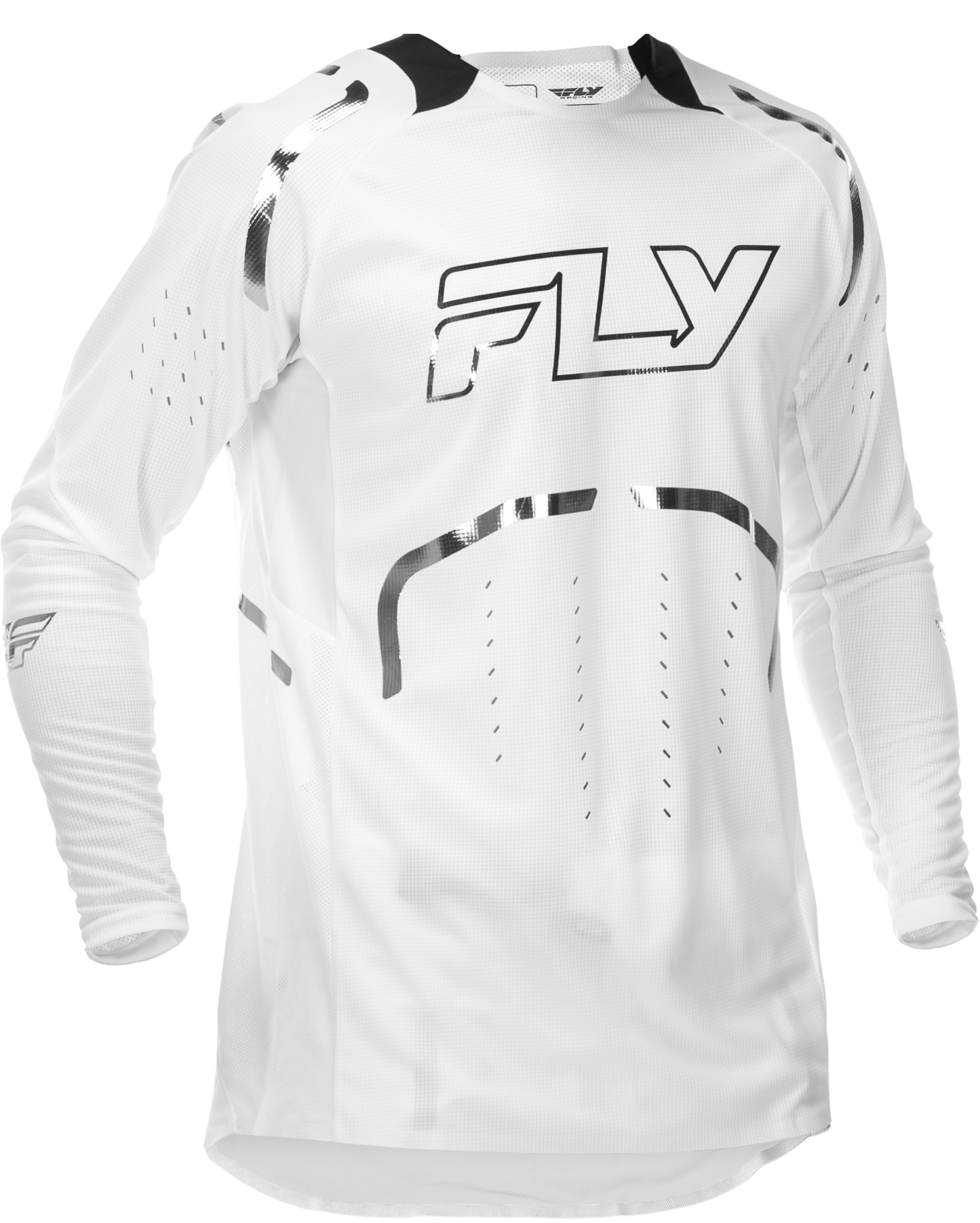 Evolution  Dst Le Flash Jersey White/Silver Sm