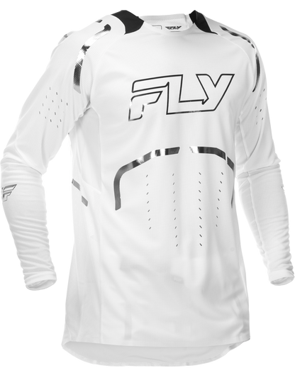 Evolution  Dst Le Flash Jersey White/Silver Lg