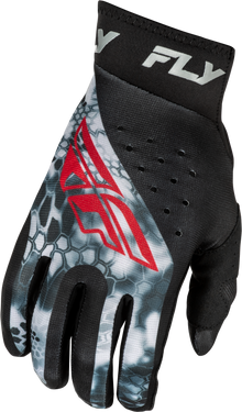 Pro Lite Kryptek Gloves Black/Red/Grey Xs
