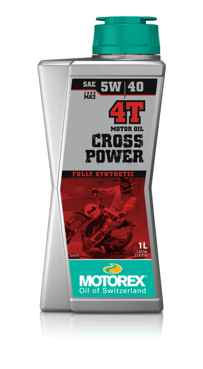 Cross Power Oil 5w40 4t 1l (10/Case  Sold Ea)