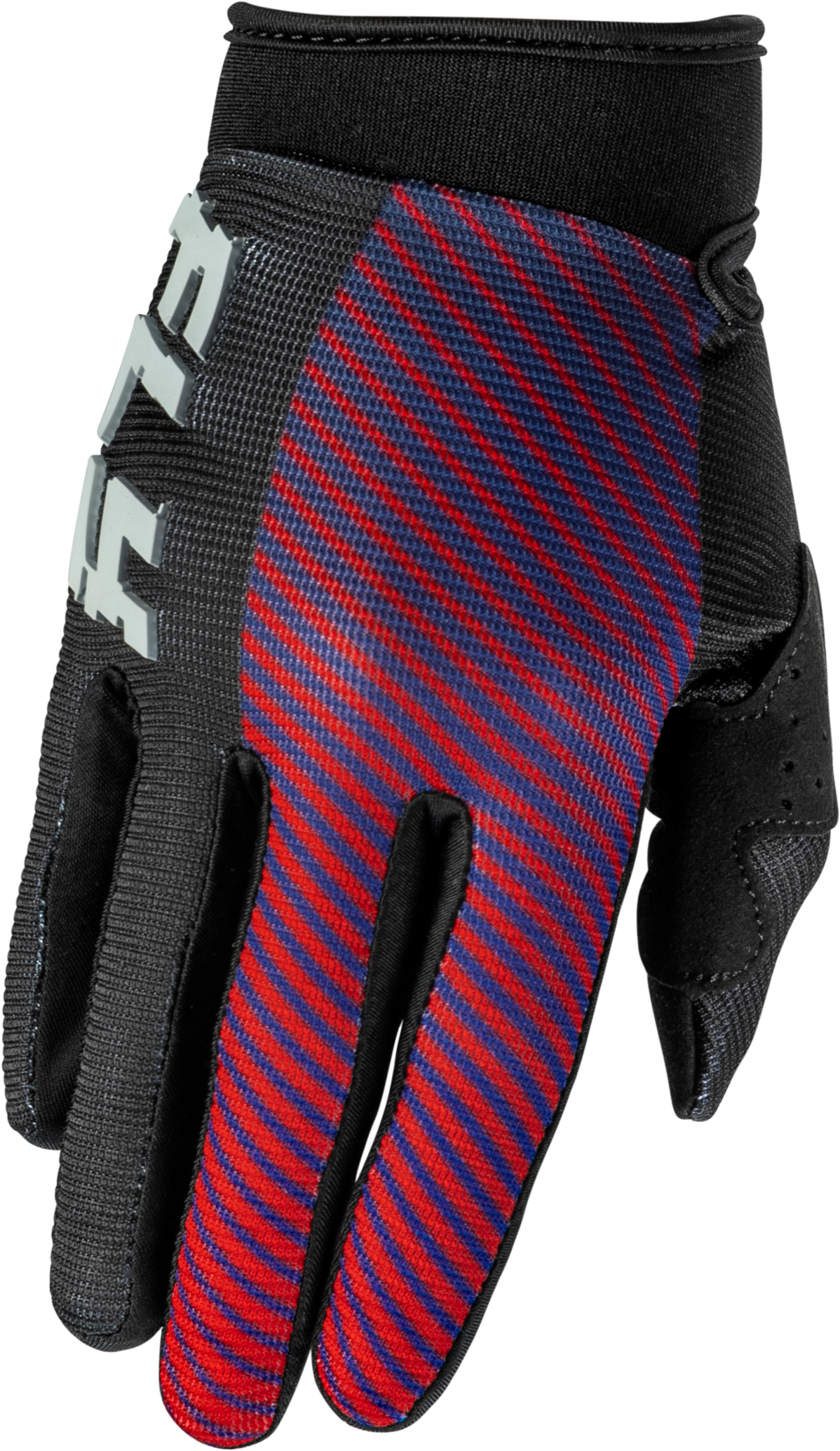 Youth F 16 Gloves Black/Red/Purple Yxs