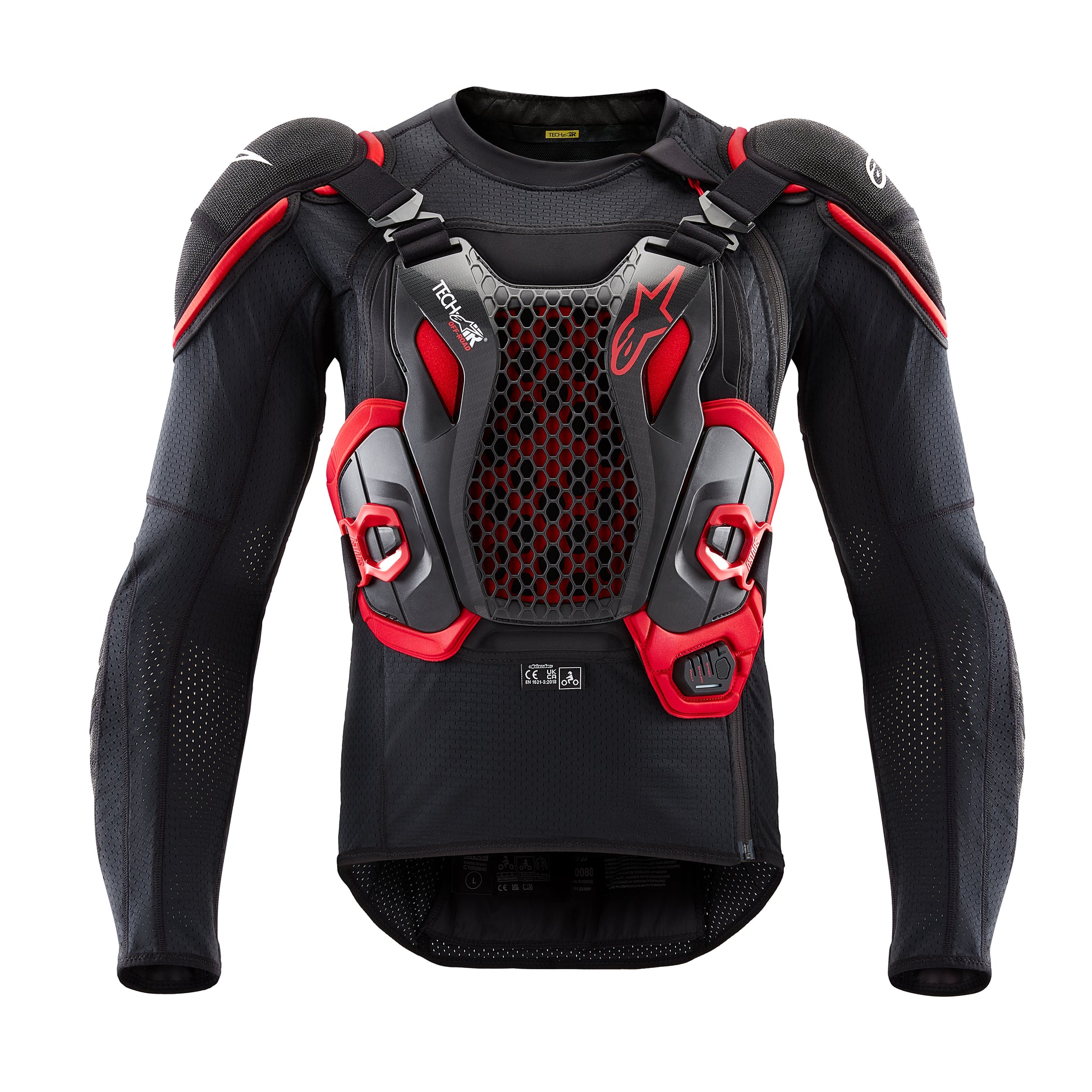 Tech Air Off Road System Black/Red Sm