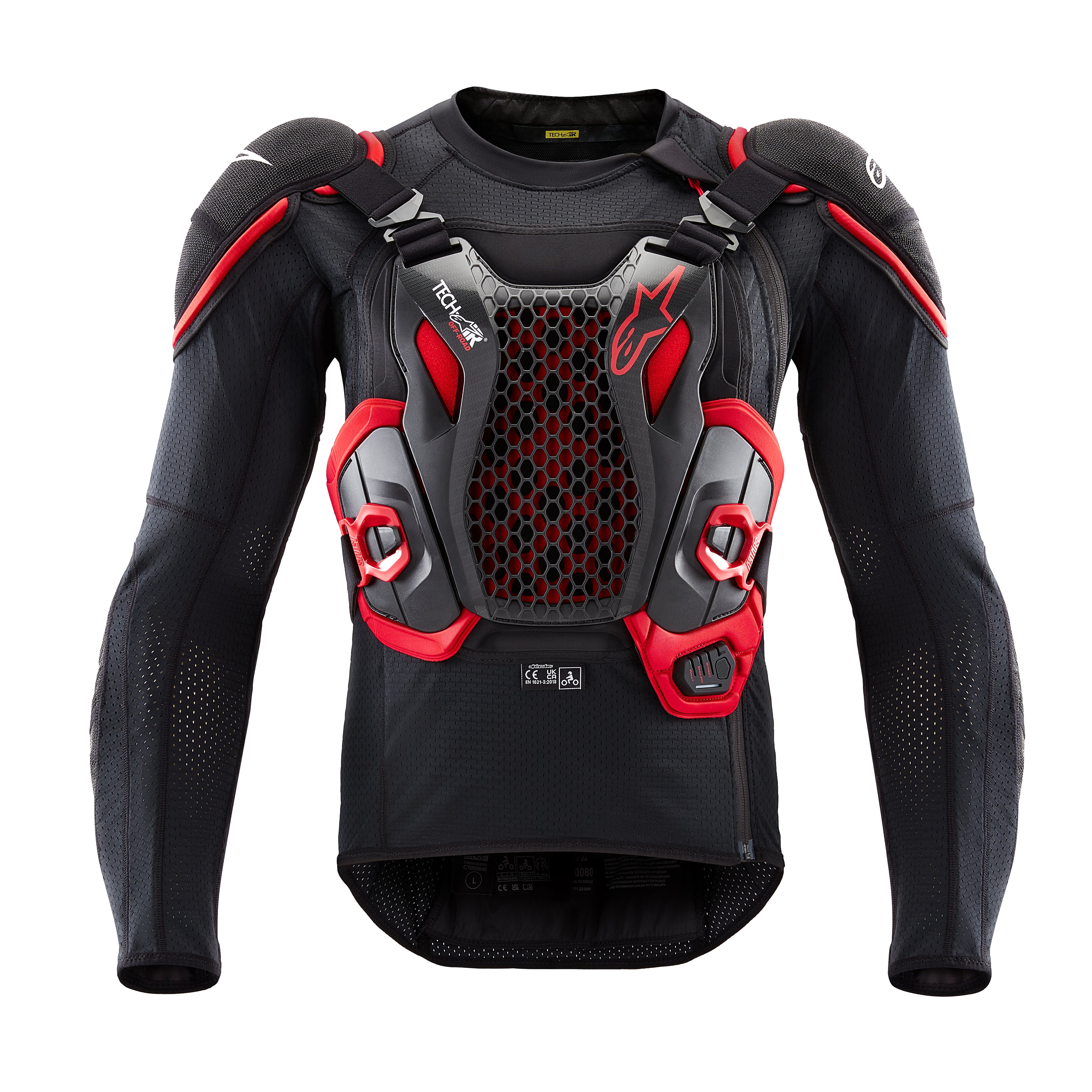 Tech Air Off Road System Black/Red Sm