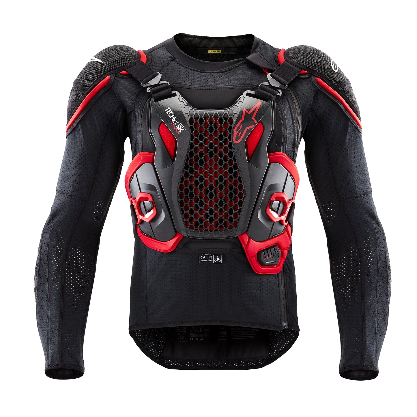 Tech Air Off Road System Black/Red Md
