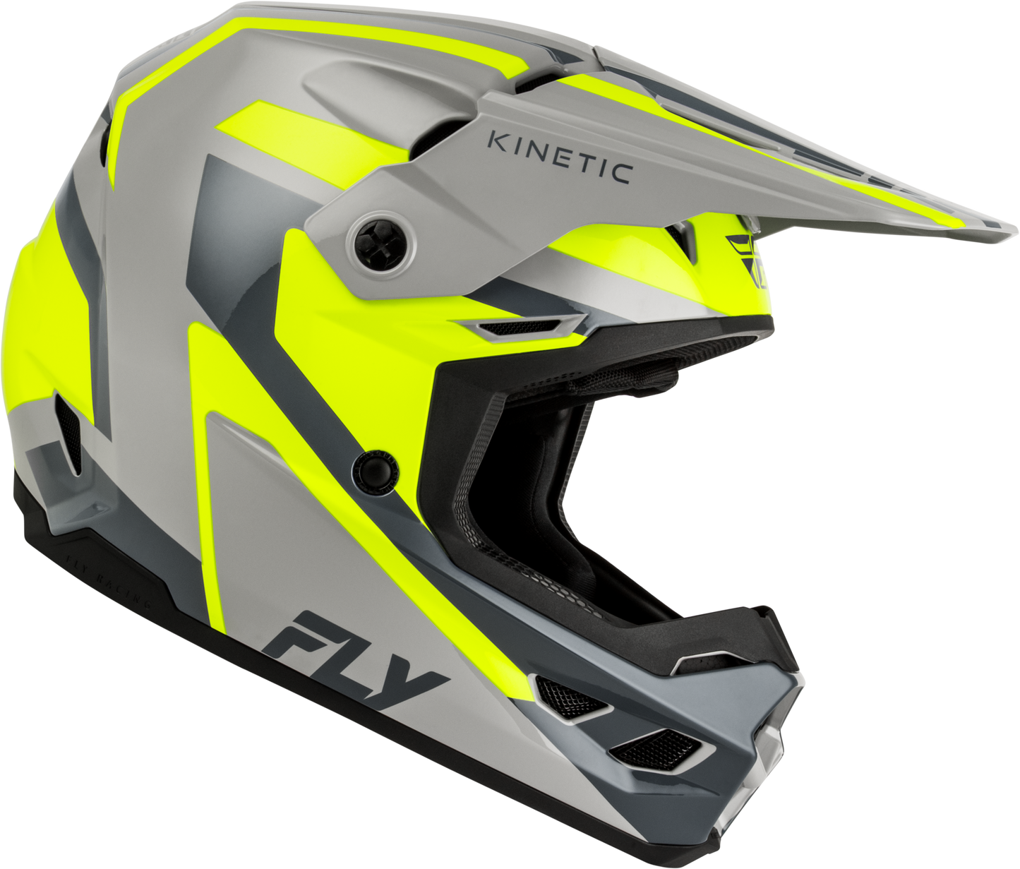 Kinetic Sync Helmet Grey/Hi Vis Sm