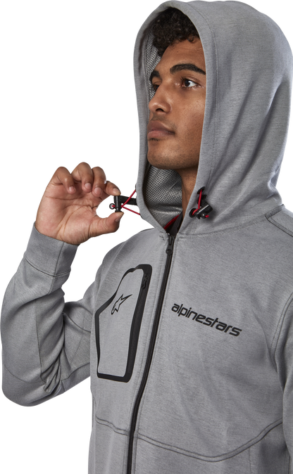 Convex Tech Fleece Grey Heather Lg