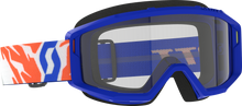 Primal Youth Goggle Blue Clear