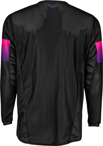 Yth Kinetic Mesh Khaos Jersey Black/Purple/Pink Ym