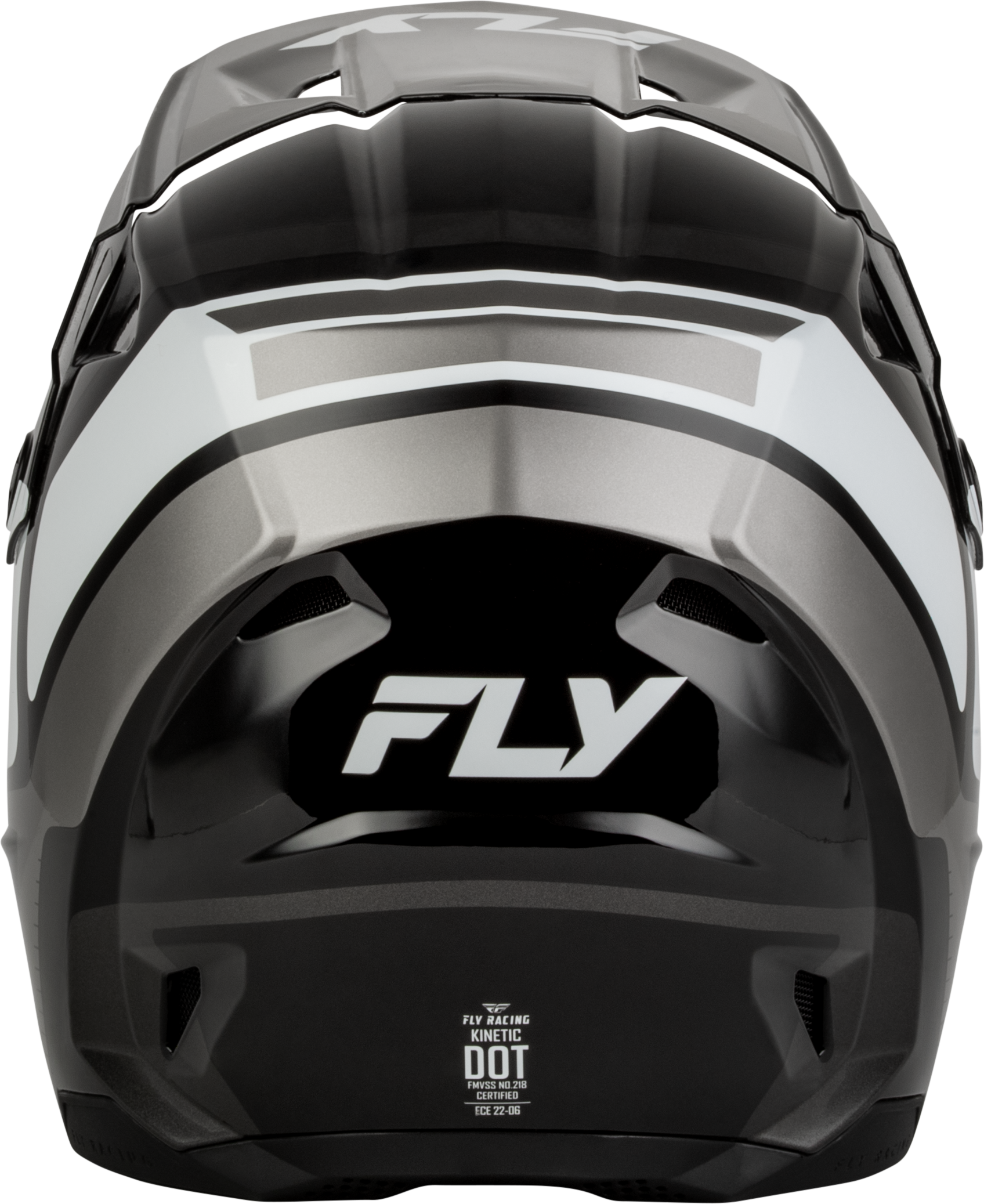 Youth Kinetic Scrap Helmet Black/White/Grey Ym