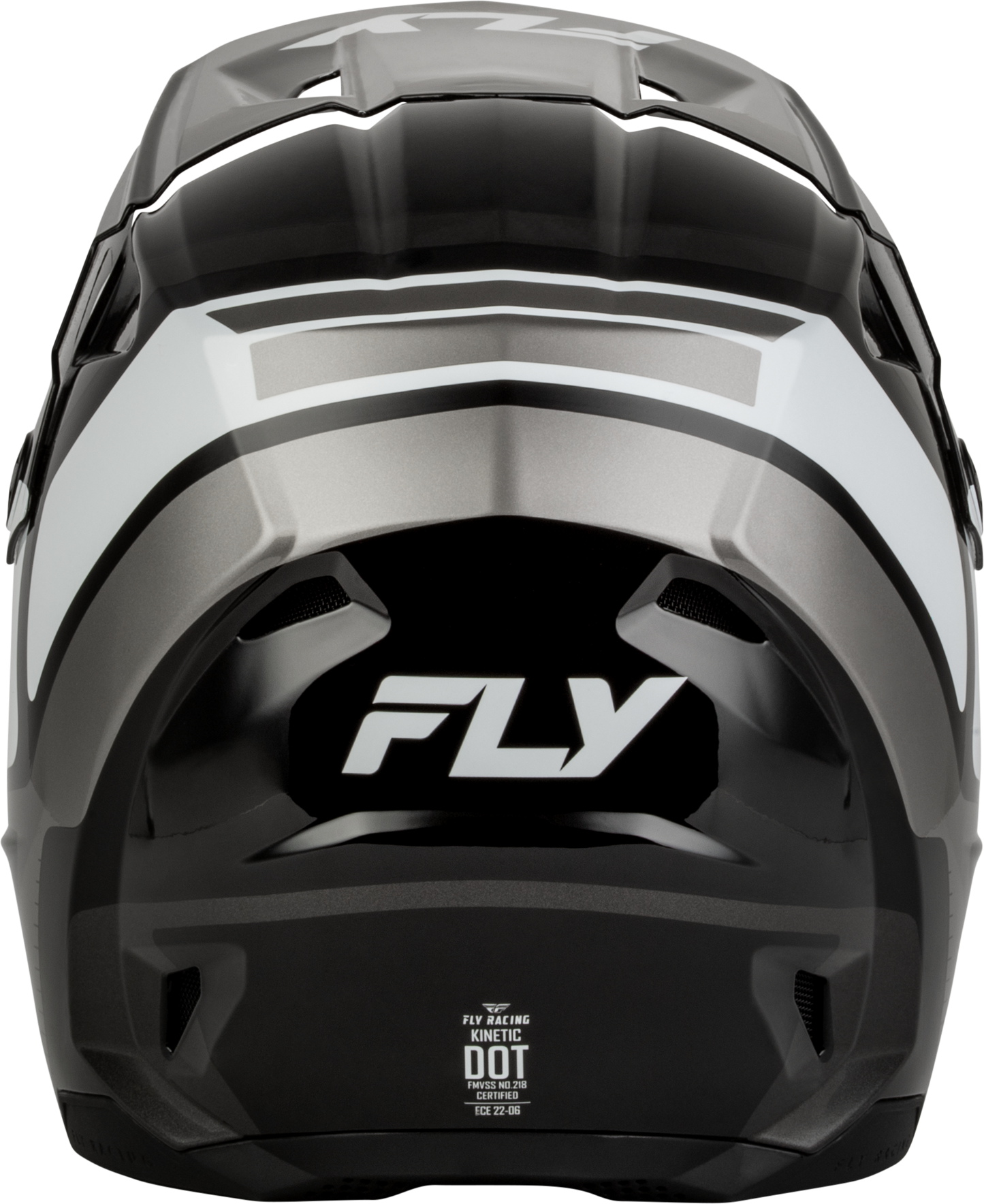 Youth Kinetic Scrap Helmet Black/White/Grey Yl