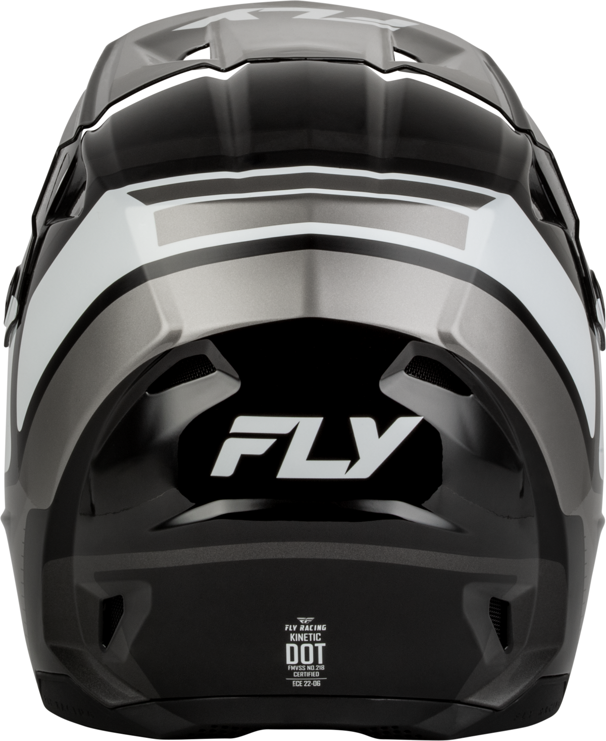 Youth Kinetic Scrap Helmet Black/White/Grey Yl