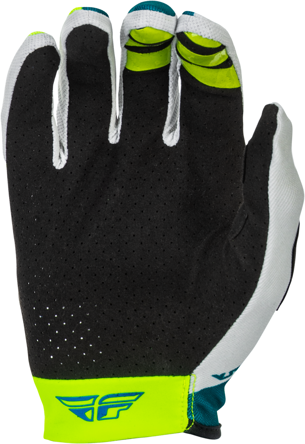 Lite Gloves Grey/Lime/Teal Xs