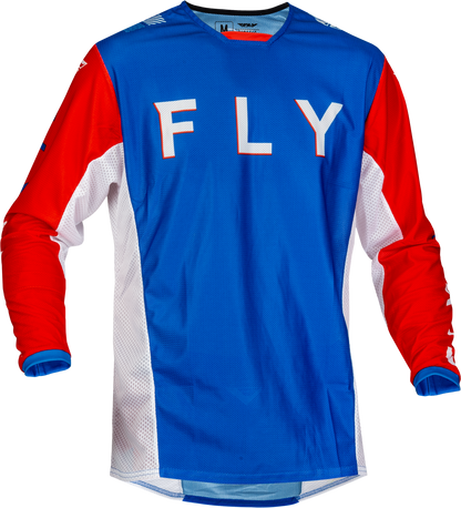 Kinetic Mesh S.E. Kore Jersey Red/White/Blue Sm