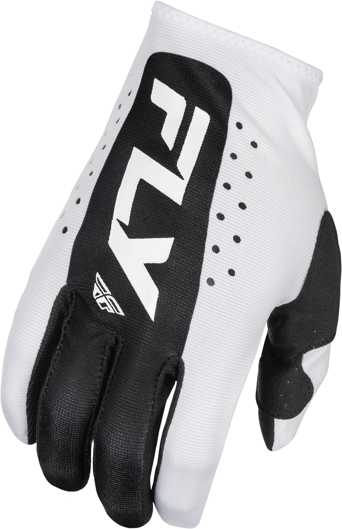 Lite Gloves White/Black Sm