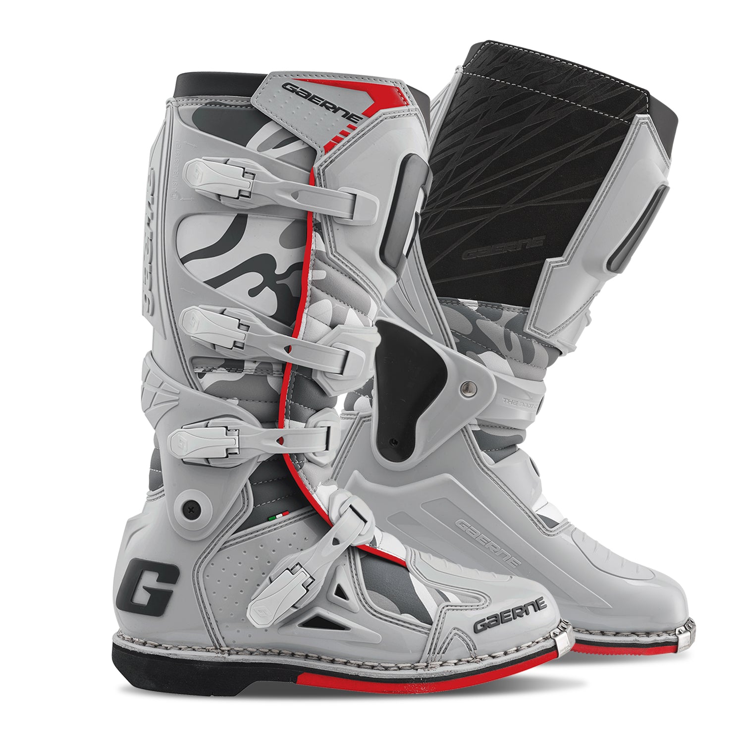 Fastback Endurance Boots Snow Camo Sz 12