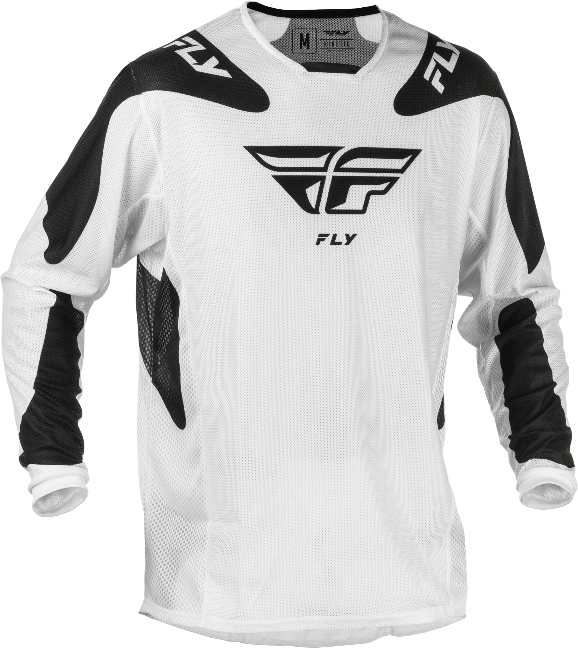 Kinetic Mesh Sym Jersey White/Black Lg