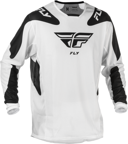 Kinetic Mesh Sym Jersey White/Black Md