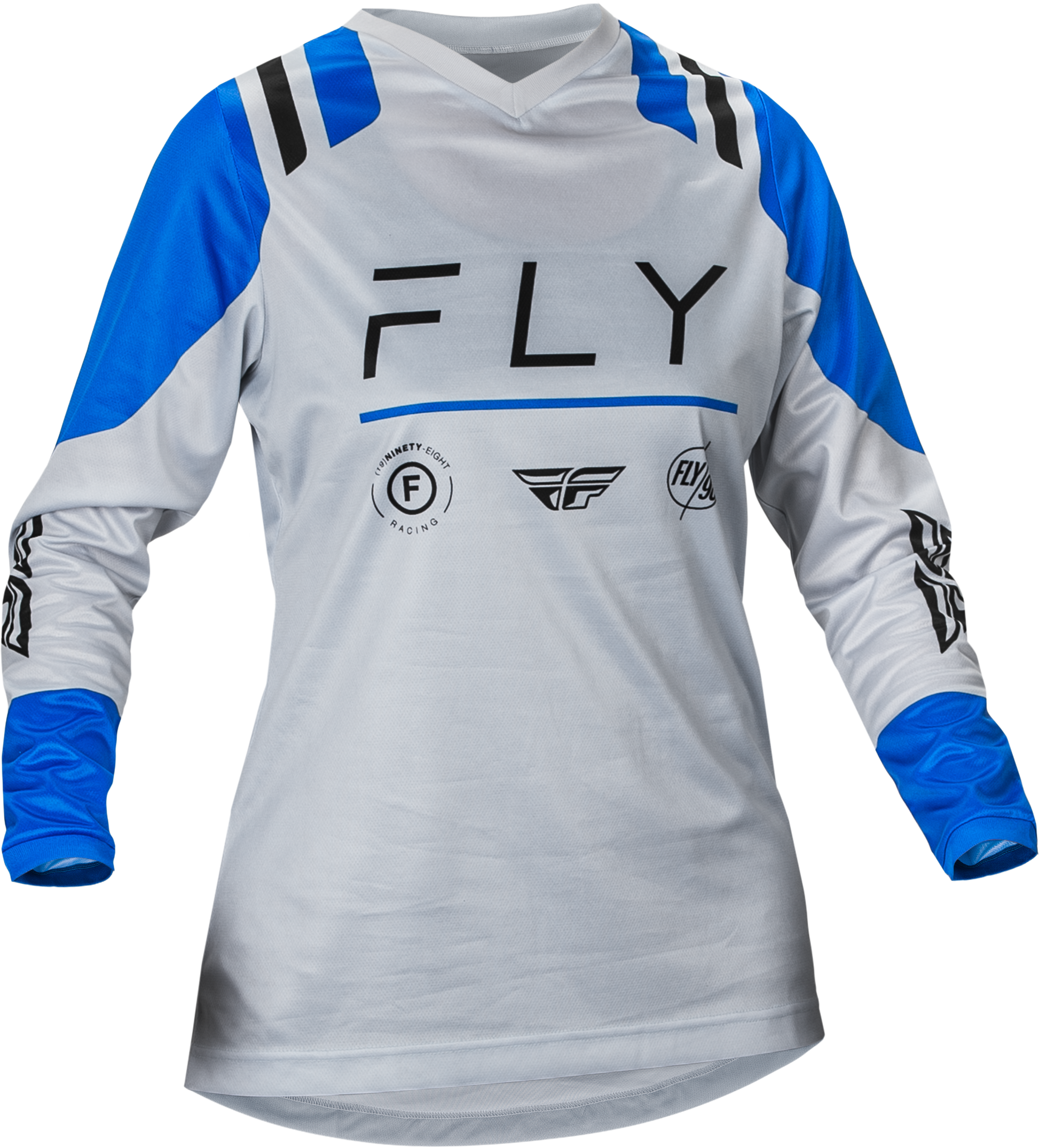 Women's F 16 Jersey Arctic Grey/Blue Lg