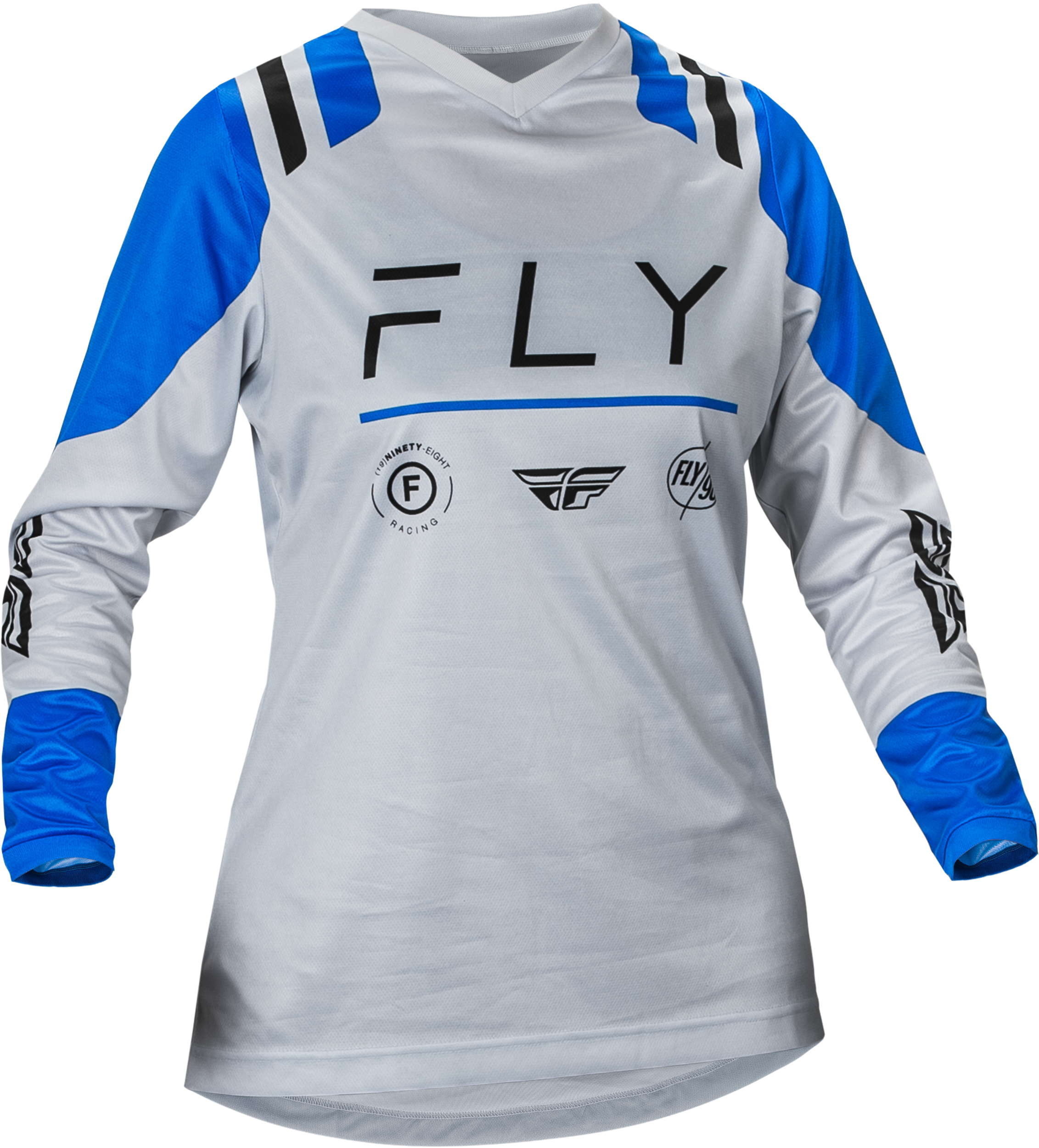 Women's F 16 Jersey Arctic Grey/Blue Lg