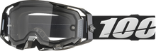 Armatic  Enduro Moto Goggle Black Clear Lens