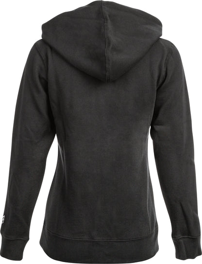 Women's Fly Corporate Zip Up Hoodie Black Md