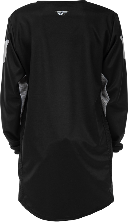 Youth Kinetic Jersey Black/Grey Ym