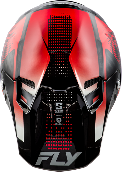 Yth Formula S Carbon Protocol Helmet Black Carbon/Red Yl