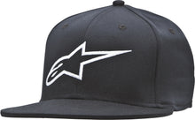 Ageless Flat Bill Hat Black/White Sm/Md