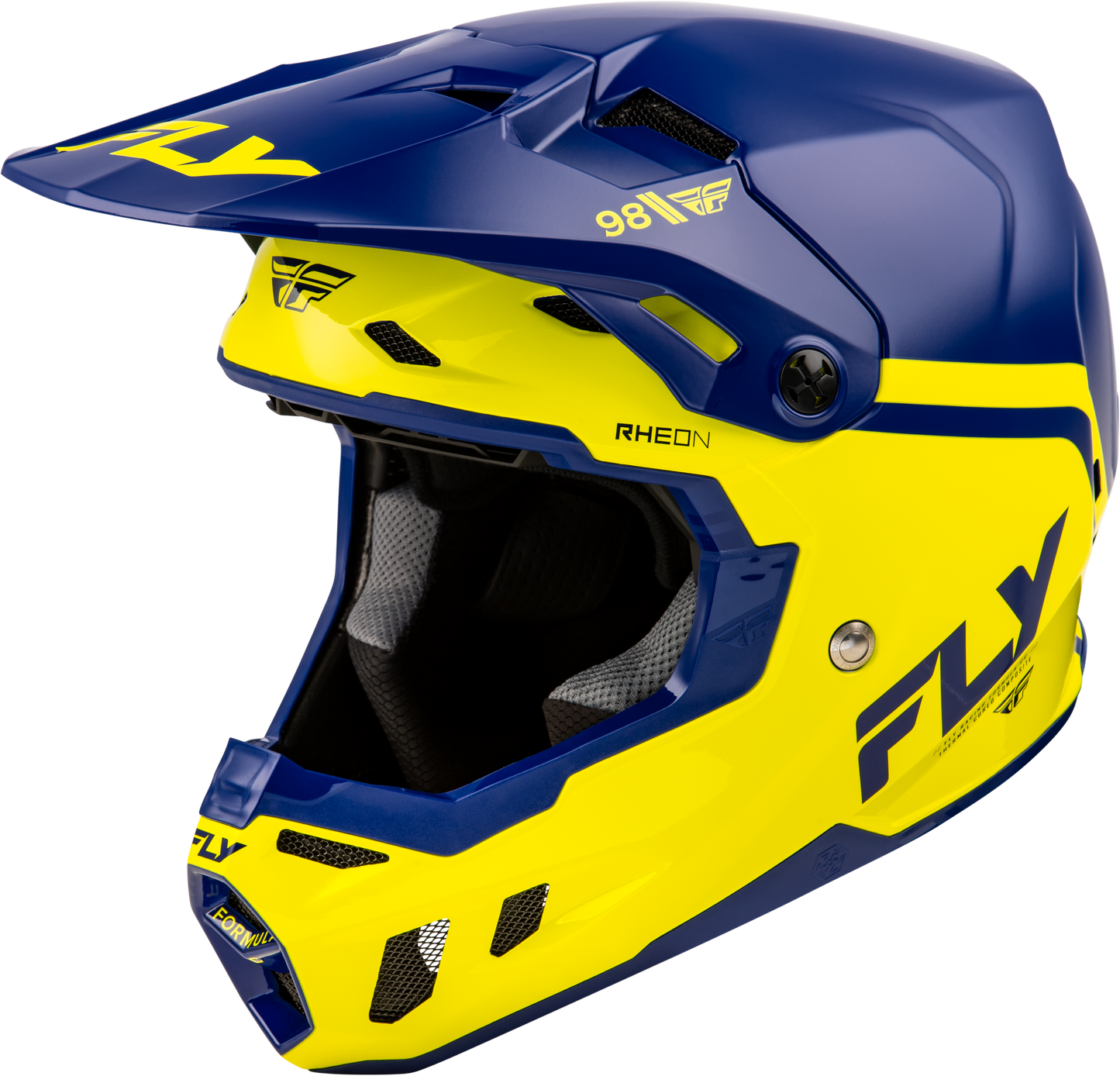 Formula Cc Objective Helmet Navy/Yellow Xl