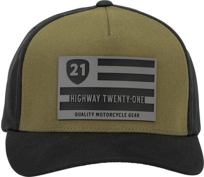 Patriot Hat Green/Black Lg/Xl