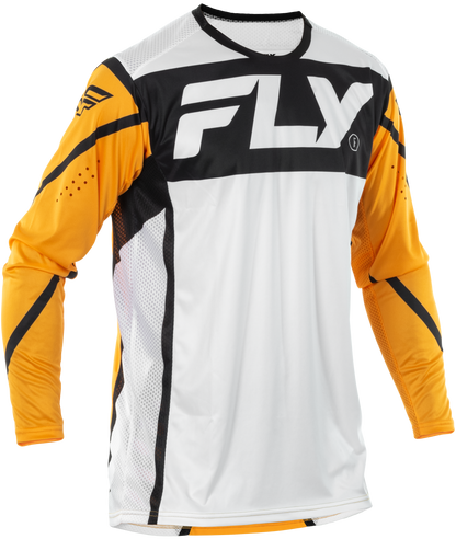 Lite Jersey White/Black/Mustard 2x