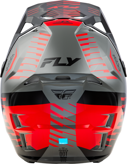 Formula Cp Slice Helmet Grey/Red/Black 2x
