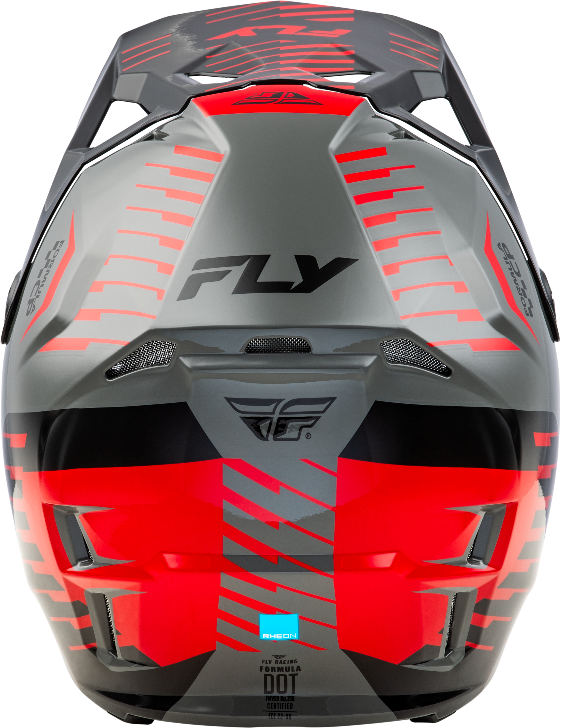 Formula Cp Slice Helmet Grey/Red/Black Sm