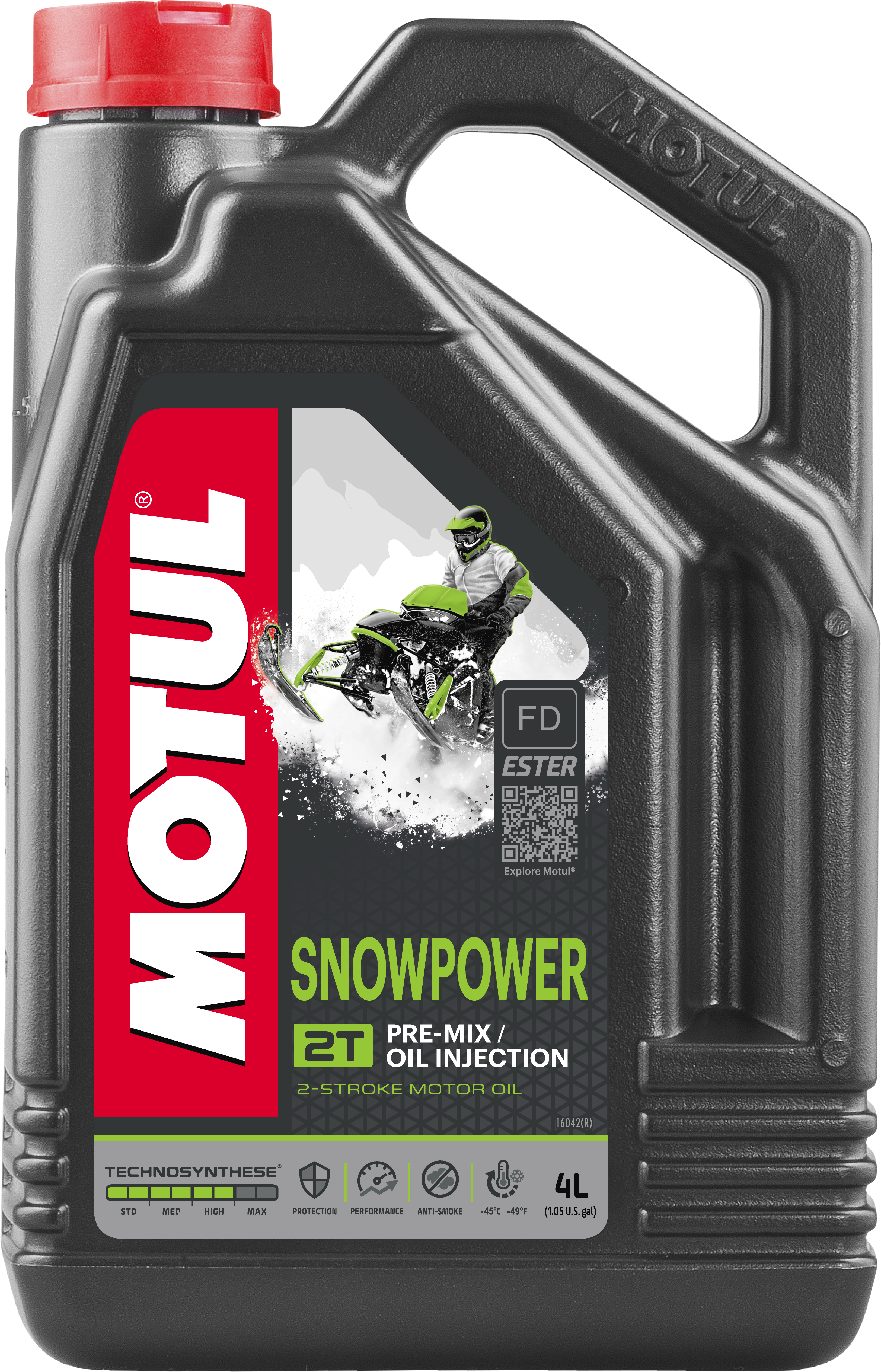 Snowpower Ester Engine Oil 2t 4l 4/Case