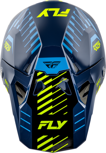 Youth Formula Cp Slice Helmet Navy/Hi Vis/White Yl