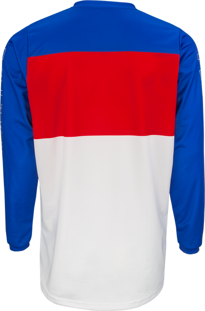 F 16 Jersey Red/White/Blue Md
