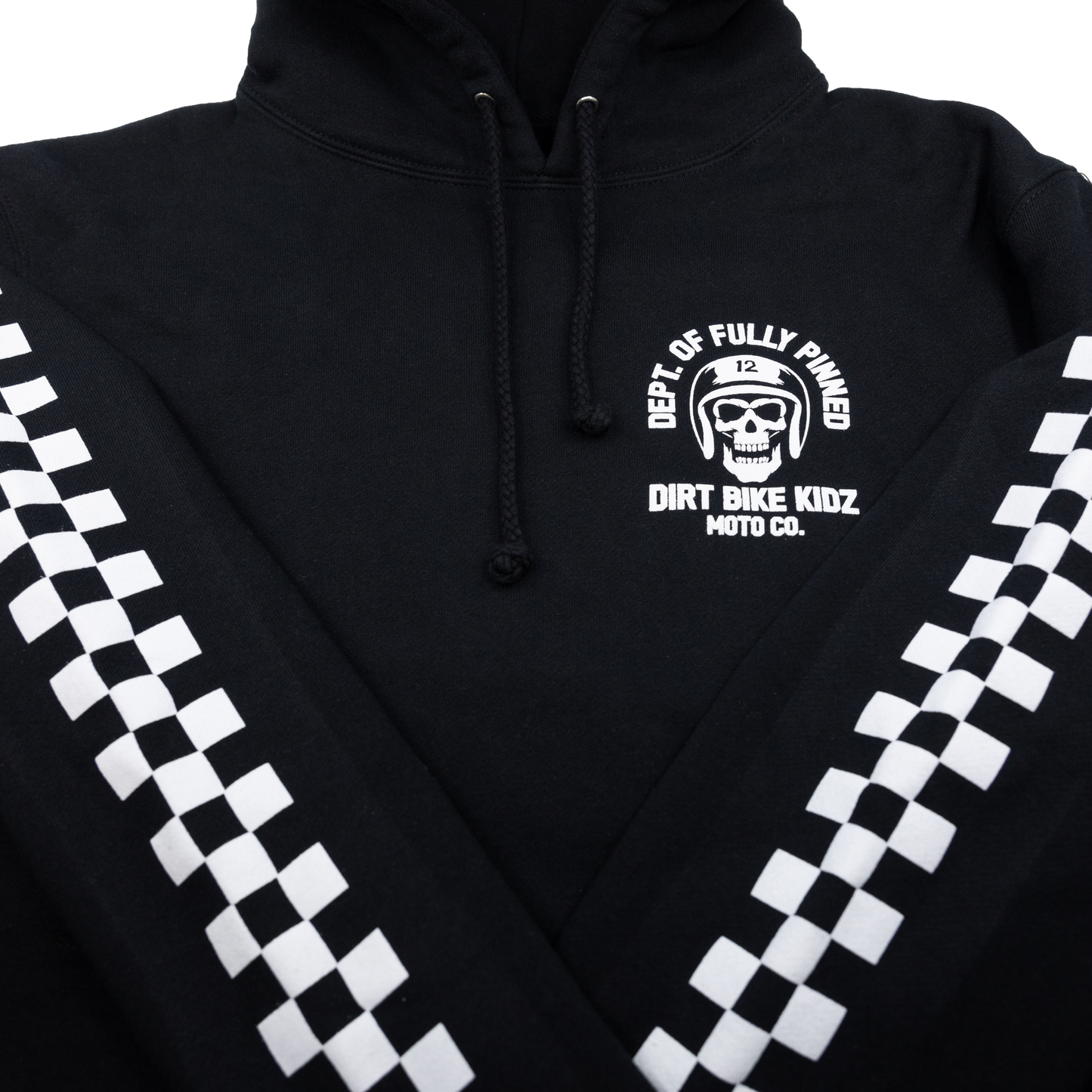 Fully Pinned Hoodie Black 2x
