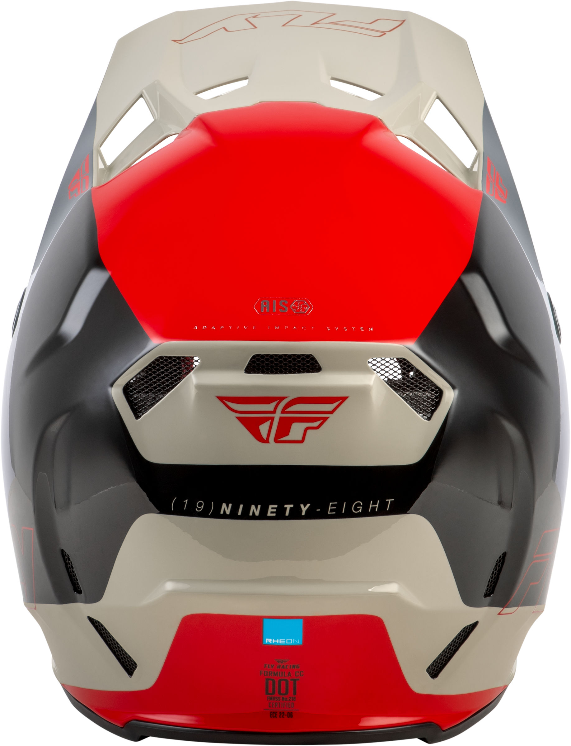 Formula Cc Glide Helmet Black/Red/Grey Sm