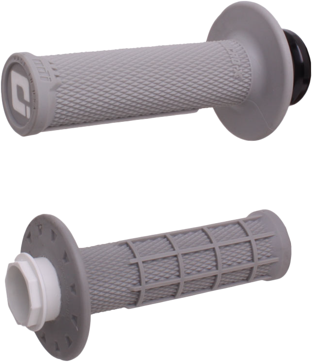 ODI Micro X Lock On Grip Half Waffle - Grey/Black Soft